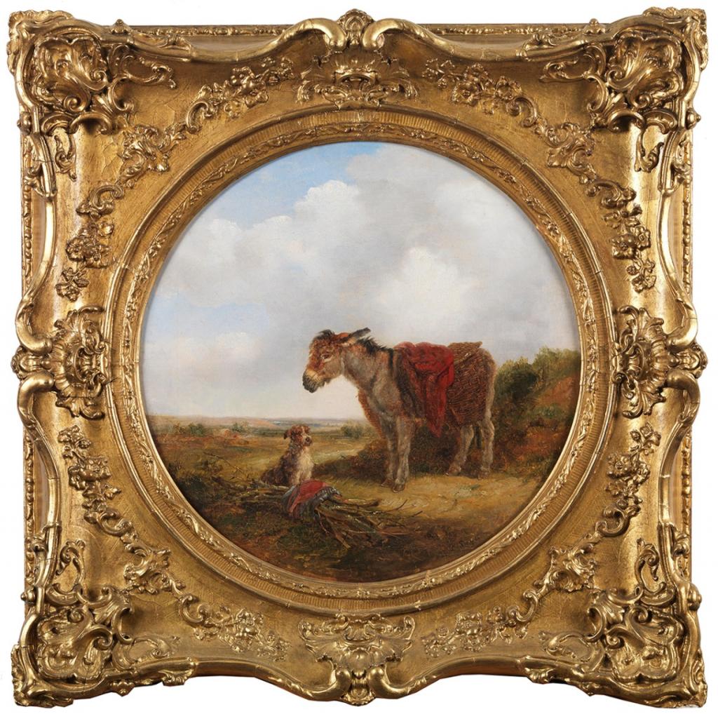 Donkey in a Landscape, by Edward Robert Smythe (Courtesy of Cross Gate Gallery)